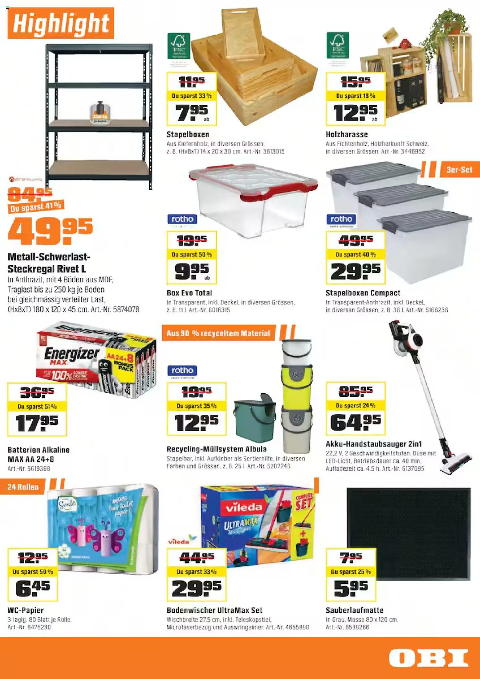 OBI aktionen – gültig ab 18.03.2026 | Seite: 15 | Produkte: Box