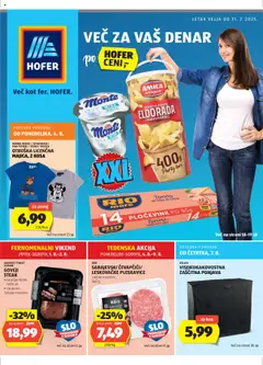 Katalog Hofer - Pregled kataloga iz trgovine Hofer SI, vrijedi od 31.07.2025