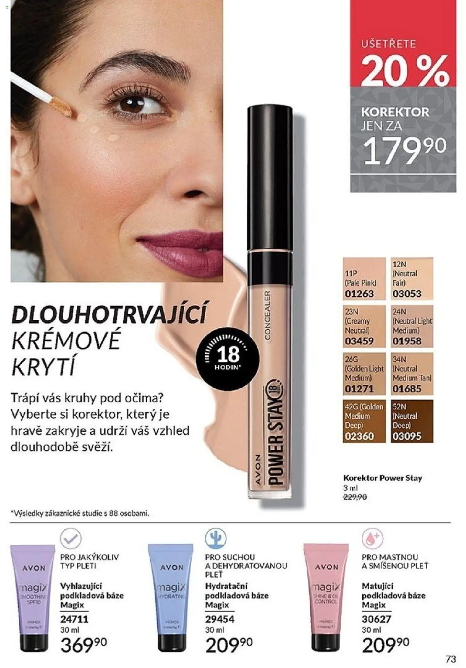 Avon Black Friday od 01.11.2025 | Strana: 73 | Produkty: Korektor