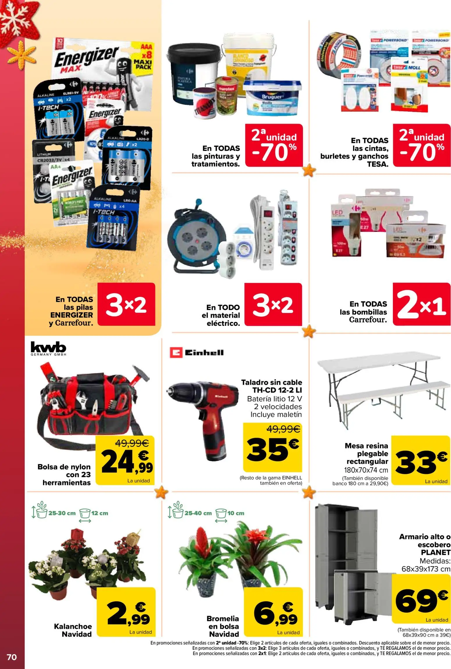 Carrefour folleto │ válido desde el 25.11.2025 | Página: 72 | Productos: Cable, Bolsa, Mesa, Armario