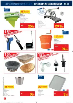 METRO - Prévisualisation de METRO Prix Incroyables CHR valide à partir de 26.03.2026 | Page: 26 | Produits: Alcool, Couches, Poids, Prise