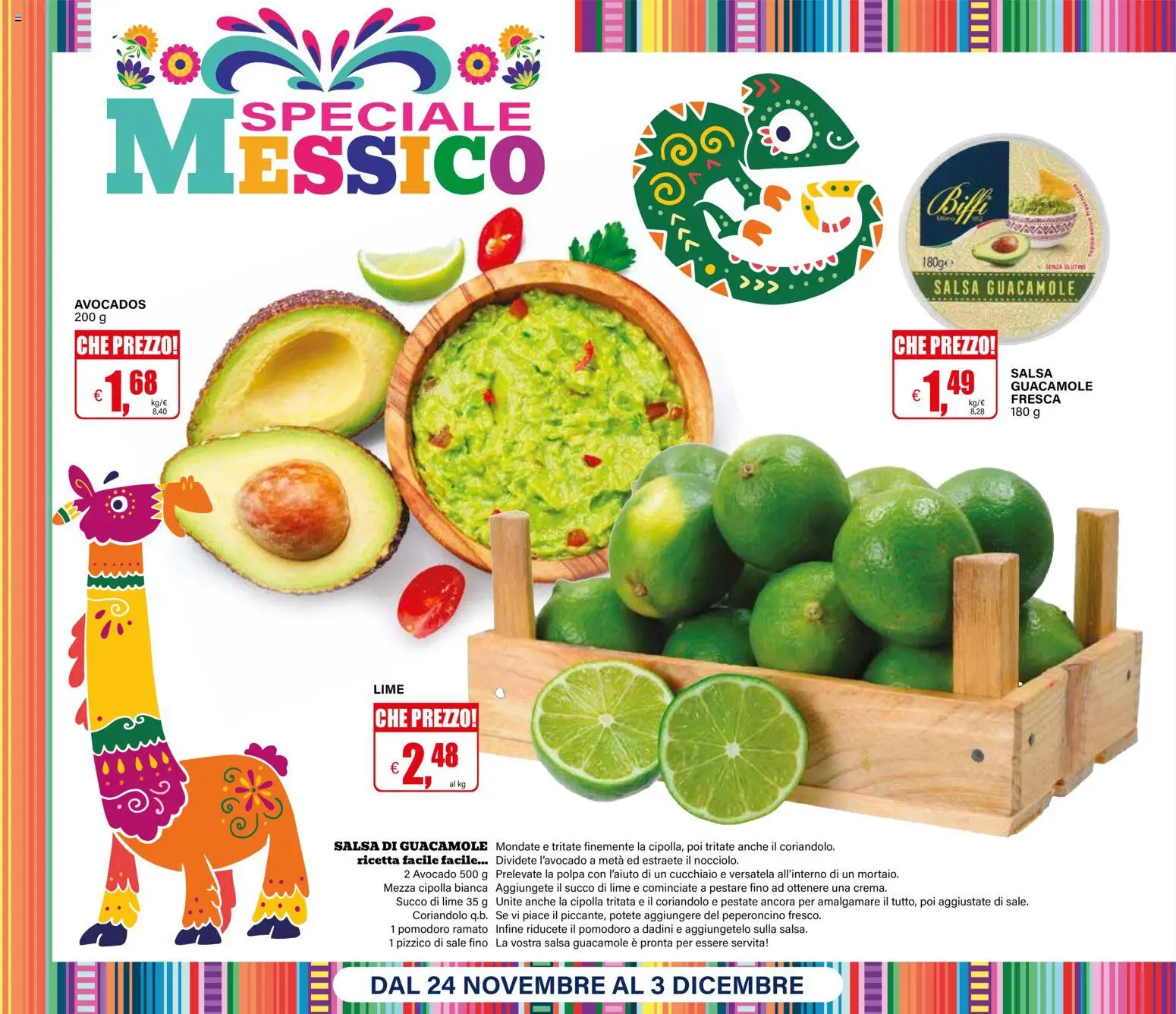 Volantino Il Gigante del 24.11.2025 | Pagina: 4 | Prodotti: Avocado, Salsa, Sale, Peperoncino