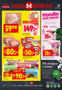 ICA Kvantum - Malmö - Förhandsvisning av reklamblad från butik ICA Kvantum aktuell från 29.09.2025