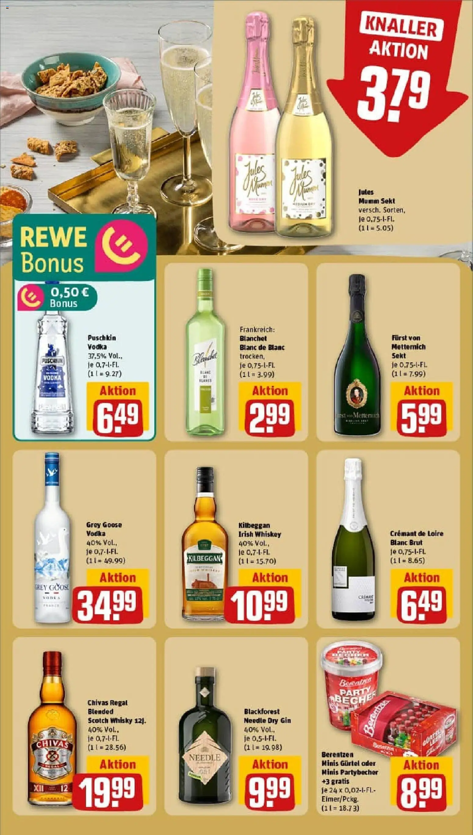Rewe prospekt Mülheim An Der Ruhr	 – gültig ab 26.10.2025 | Seite: 24 | Produkte: Mumm sekt, Vodka, Whiskey, Berentzen