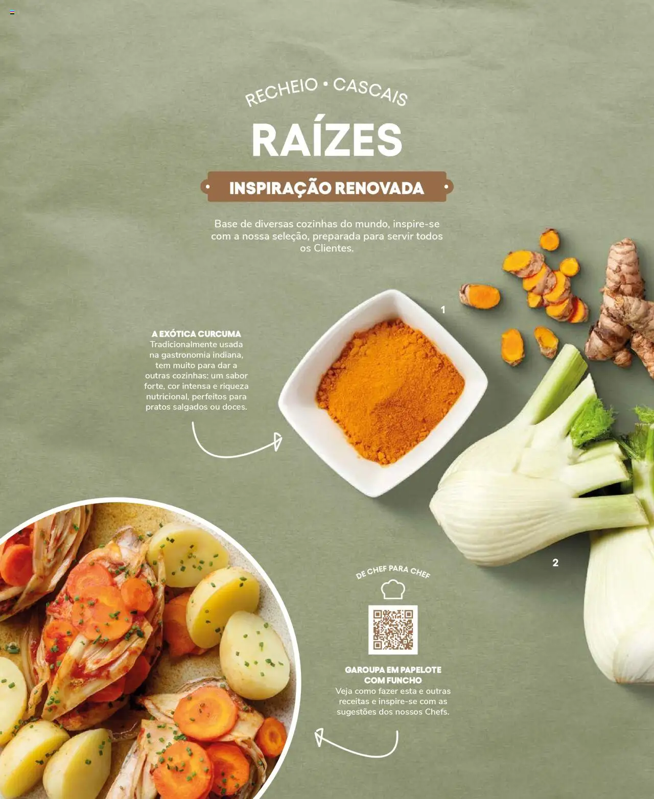 Recheio Frutas e Legumes │ válido de 19.09.2024 | Página: 28 | Produtos: Pratos, Curcuma, Base