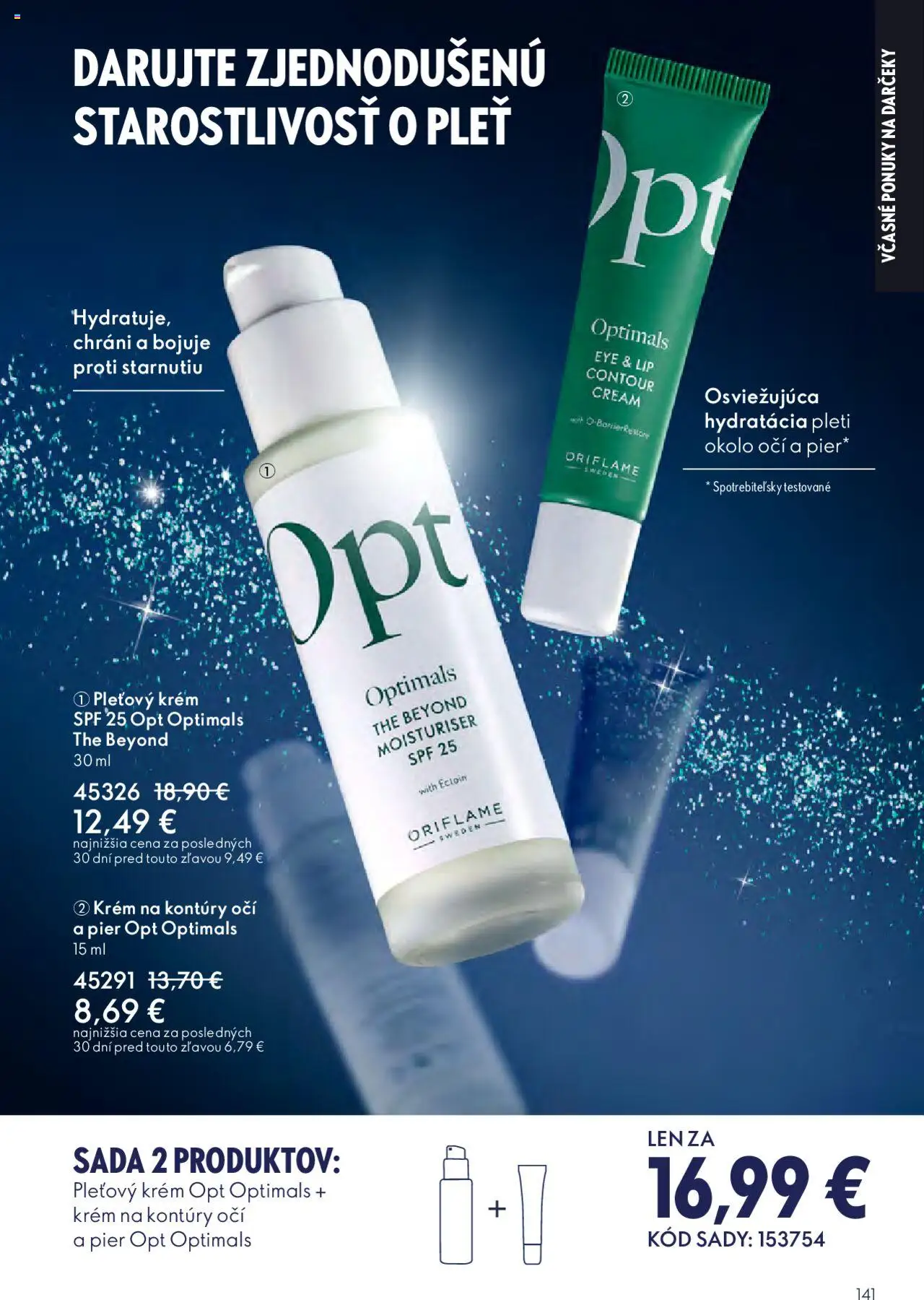 Nové Oriflame akcie – leták je platný od 22.10.2025 | Strana: 141 | Produkty: Krém