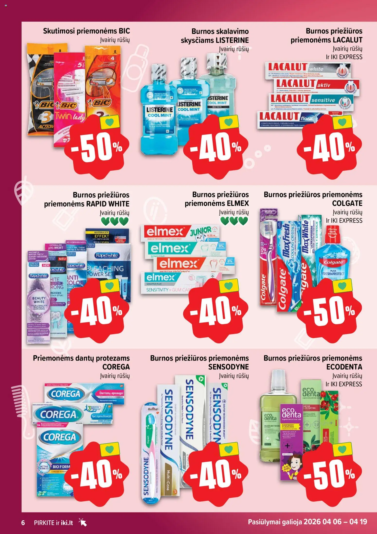 IKI akcijos nuo 06.04.2026 | Puslapis: 6