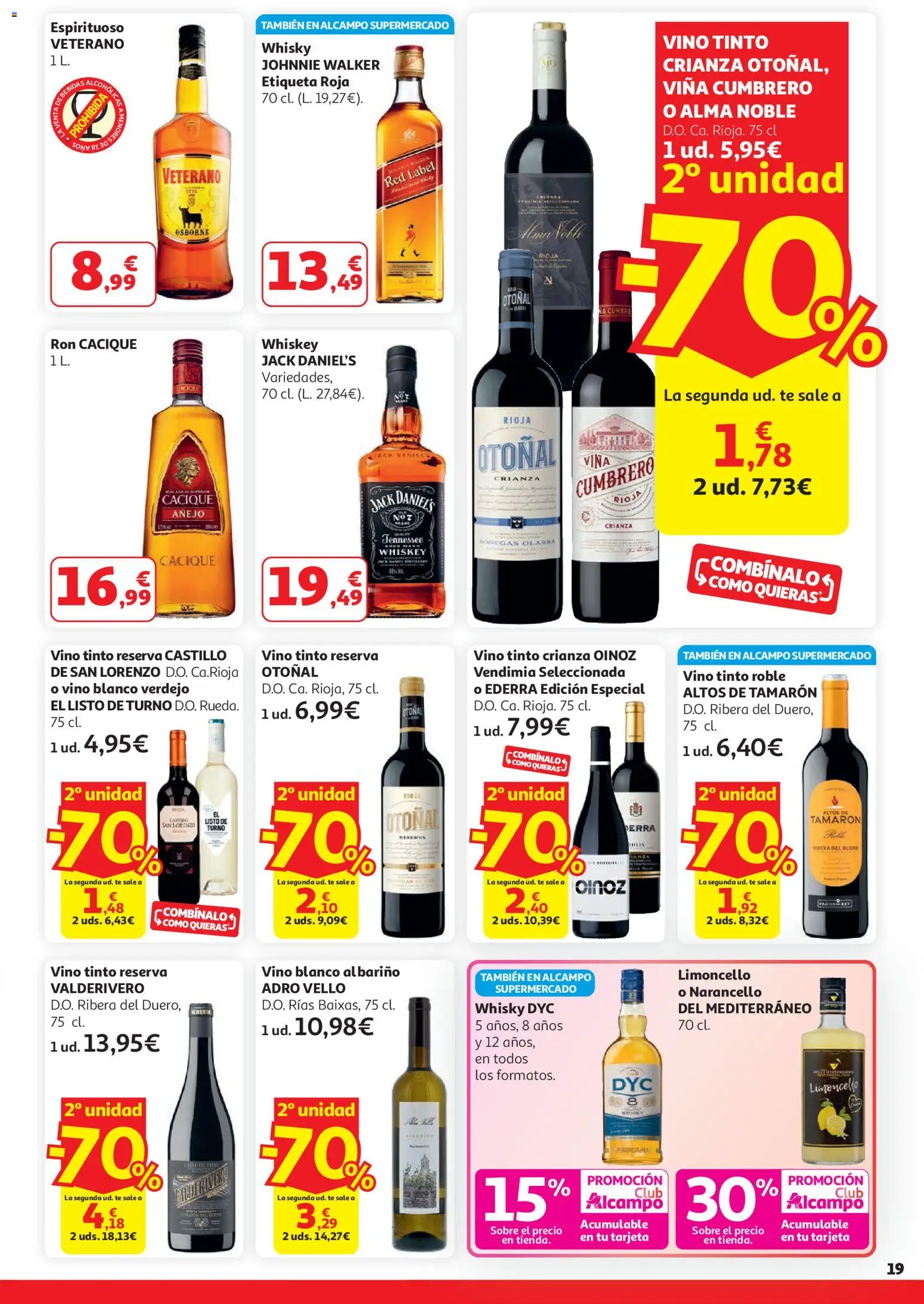 Alcampo HG Unico │ válido desde el 25.03.2026 | Página: 19