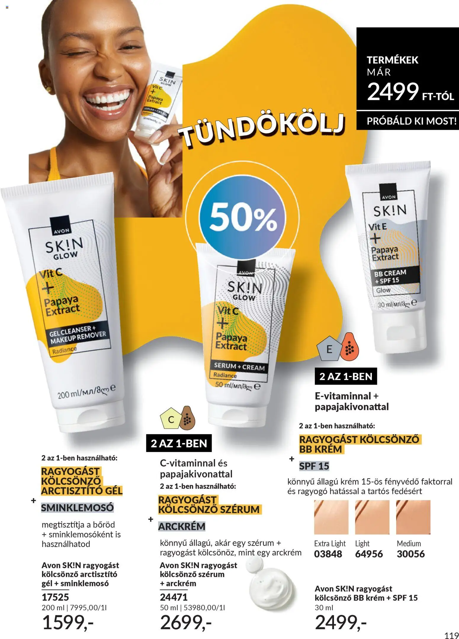Avon akciós ujság - amely érvényes a következő dátumtól: 01.04.2026 | Oldal: 137