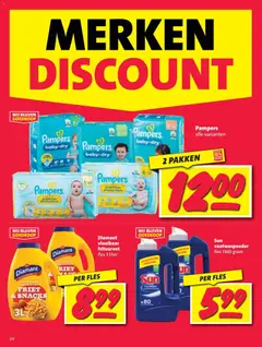 Nettorama folder - Voorbeeld van een folder van Nettorama, geldig van 23.03.2026 | Pagina: 24 | Producten: Snacks, Diamant, Fles, Pampers