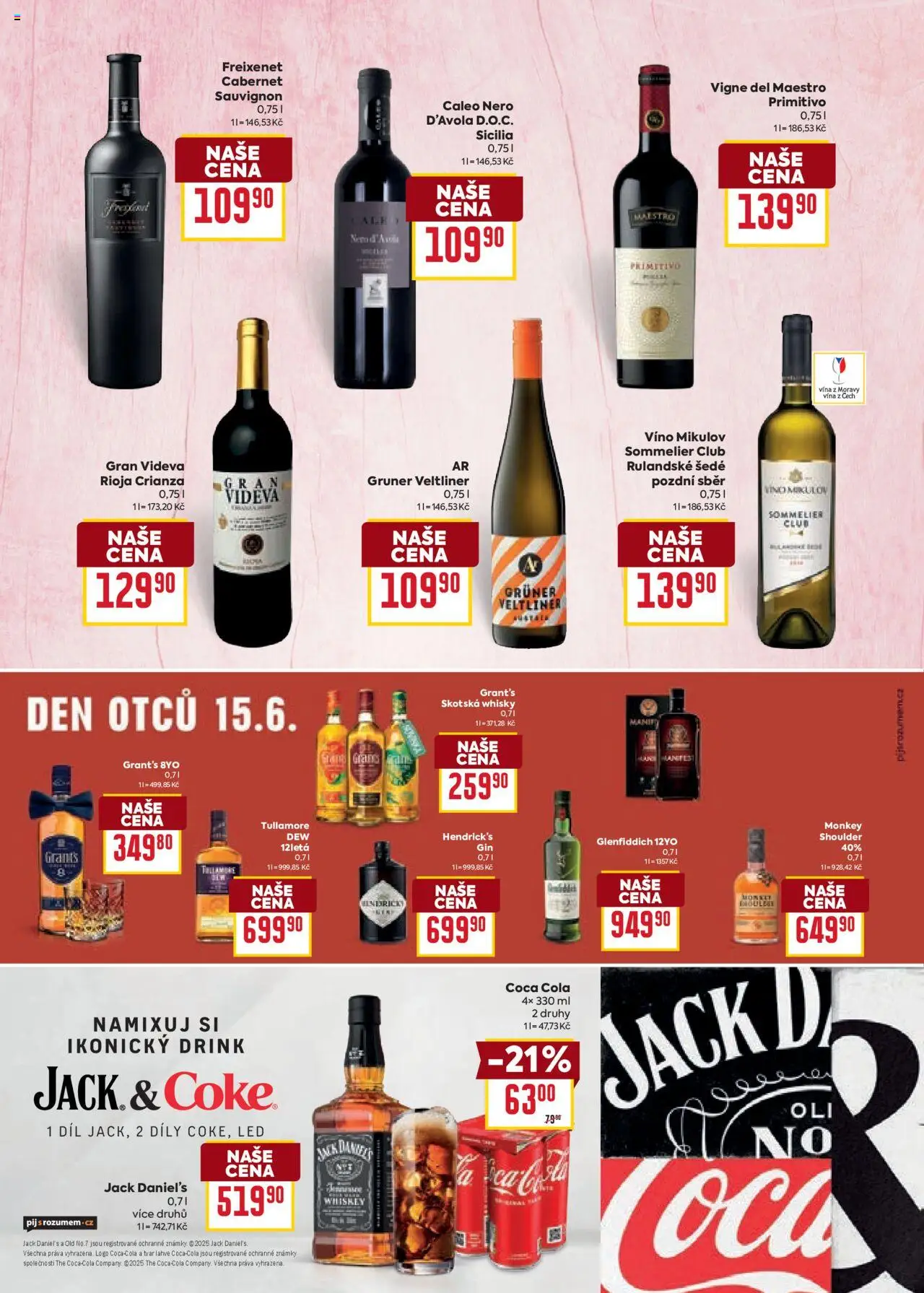 Billa katalog - Léto od 11.06.2025 | Strana: 16 | Produkty: Víno, Cabernet Sauvignon, Grüner Veltliner, Tullamore Dew