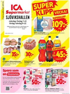 ICA Supermarket - Stockholm - Förhandsvisning av reklamblad från butik ICA Supermarket aktuell från 08.09.2025