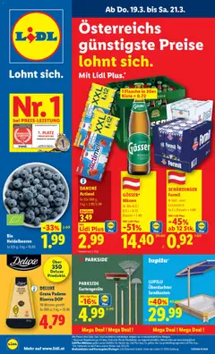 Lidl Flugblatt - Dornbirn, Feldkirch, Graz ab 19.03.2026 gültig