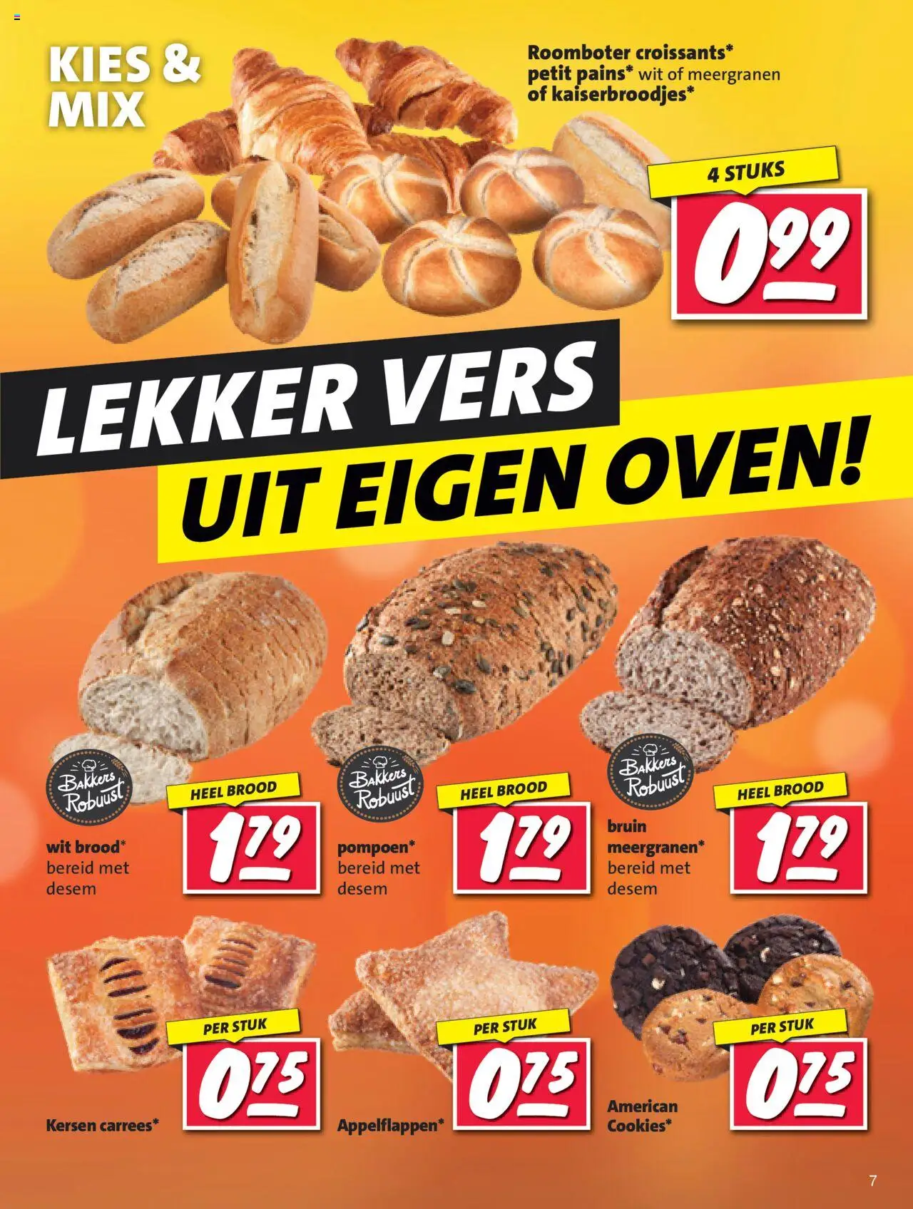  | Pagina: 7 | Producten: Kersen, Brood, Roomboter, Oven