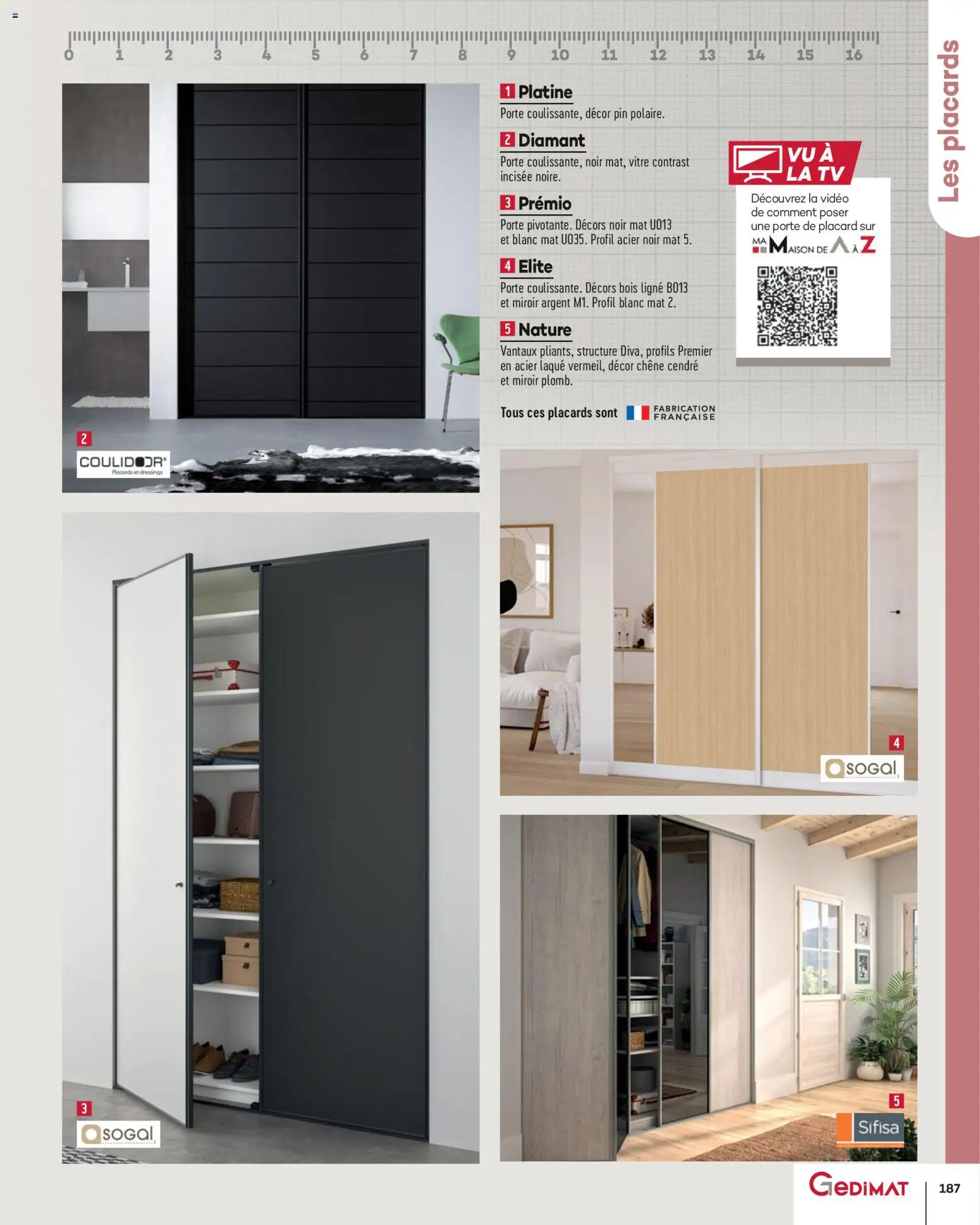 {H1} | Page: 187 | Produits: Vidéo, Porte, Laque, Miroir