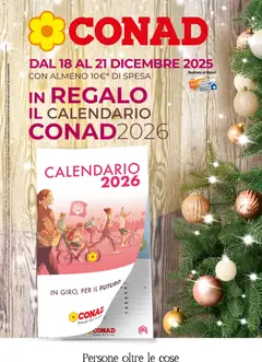 Anteprima del volantino Conad Calendario catalogo valido a partire dal 18.12.2025