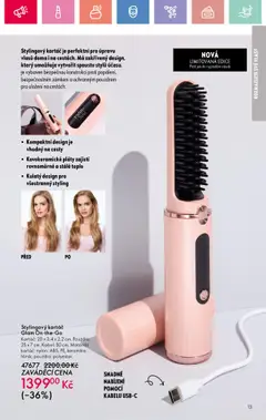 Oriflame katalog č.11/2025 od 27.07.2025 | Strana: 13 | Produkty: Kabel, Pouzdro, Kartáč