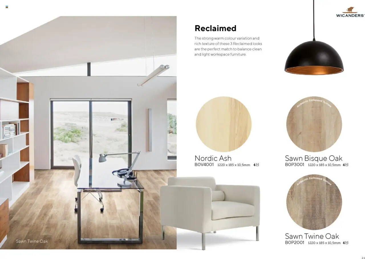 EKA Group Catalogue Wicanders από 07/01/2025 - τρέχουσες προσφορές - σε ισχύ από 07.01.2025 | Σελίδα: 21