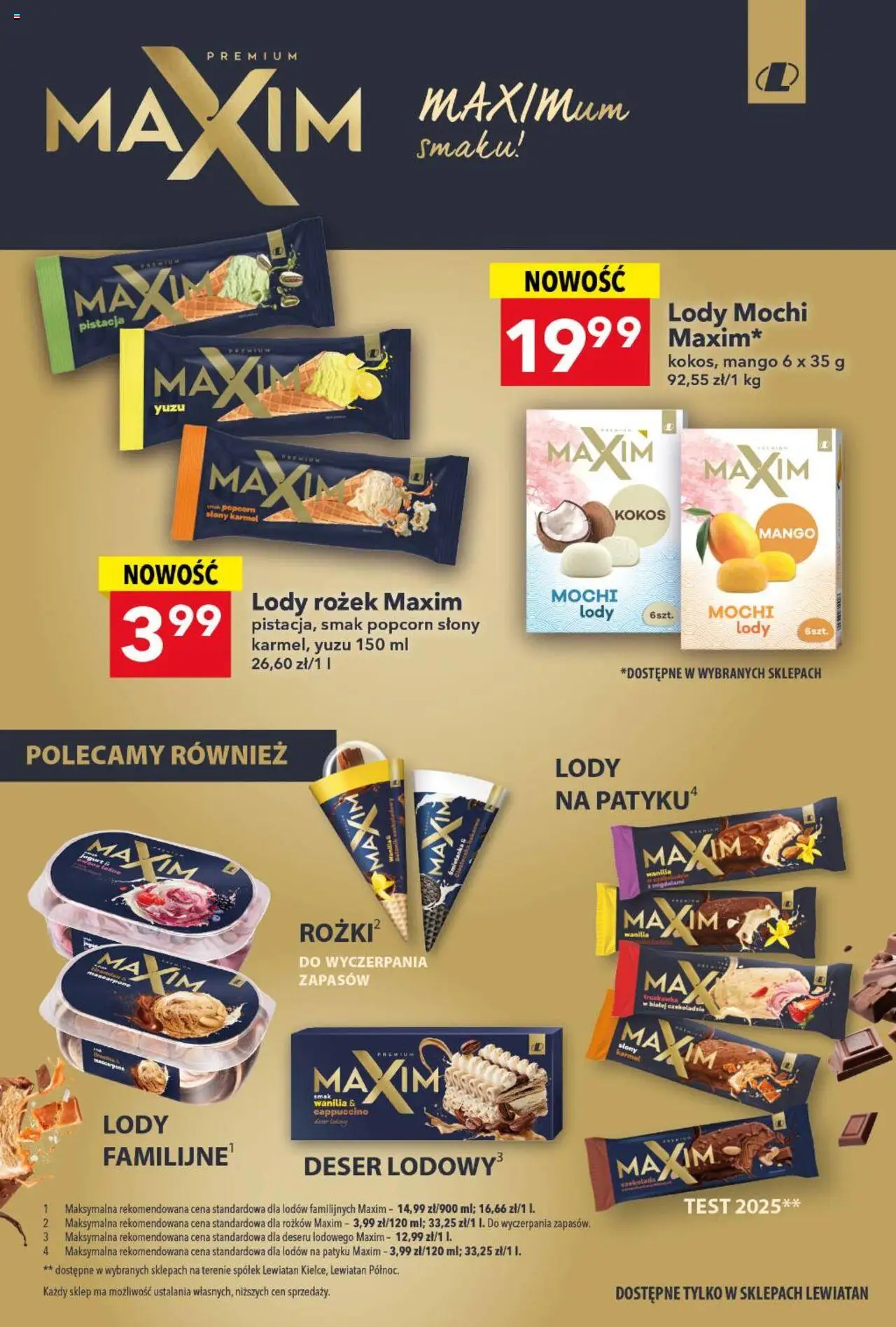 Lewiatan gazetka od 13.08.2025 | Strona: 2 | Produkty: Mango, Cappuccino, Mascarpone, Popcorn