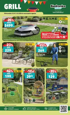 Pogląd oferty "Poduszka ogrodowa na fotel, zielono-pomarańczowa, zielona, szara" - ważna od 18.04.2026 | Strona: 4