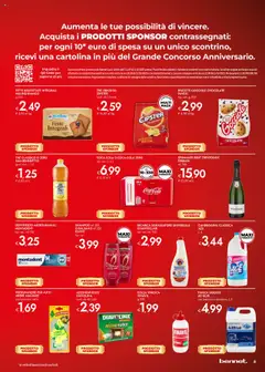 Volantino bennet del 11.09.2025 | Pagina: 5 | Prodotti: Biscotti, Sgrassatore, Tanica, Coca Cola