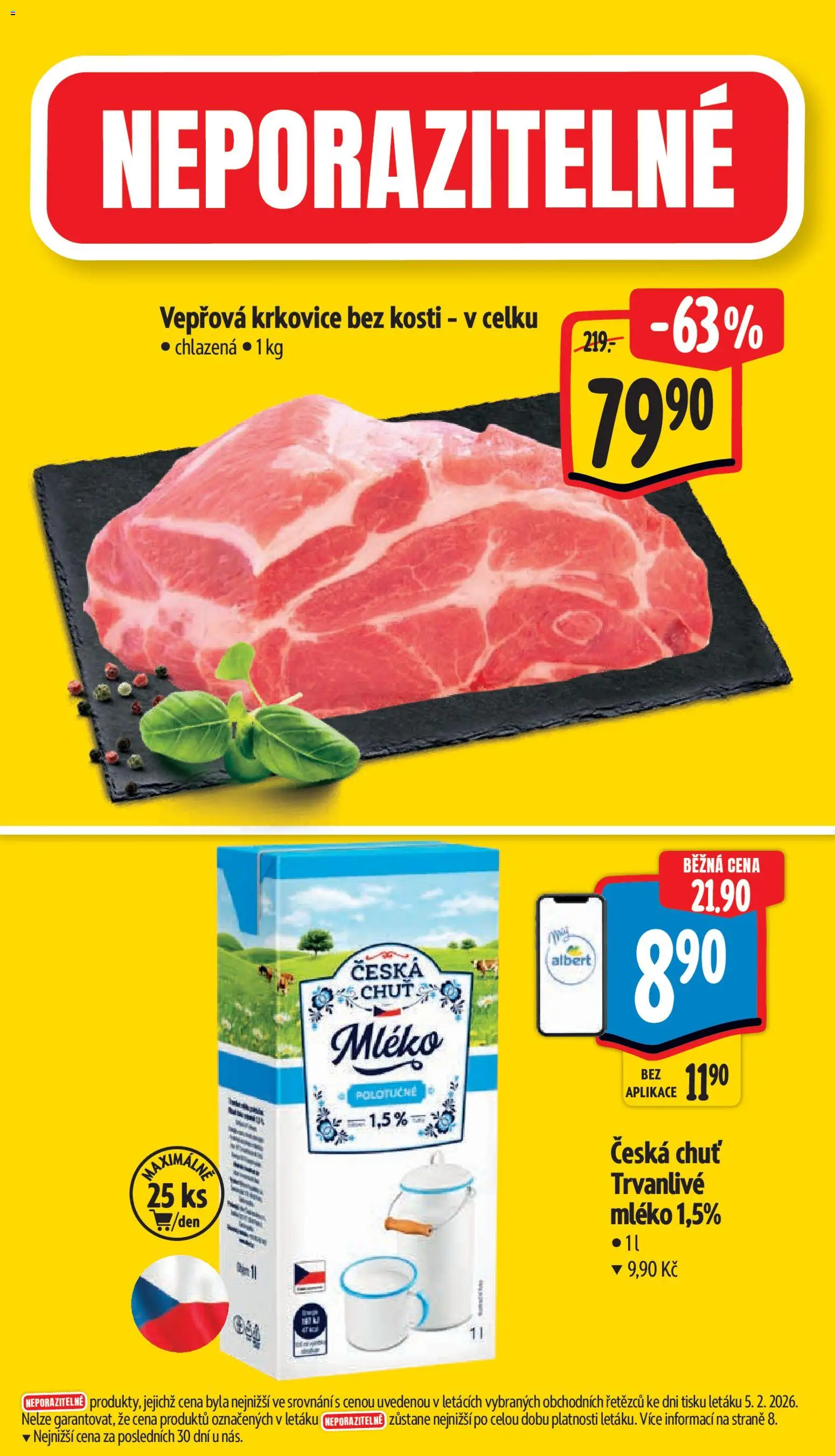 Albert leták - Supermarket od 11.02.2026 | Strana: 2