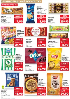 Náhled letáku ROSHEN Bublinková čokoláda, Bublinková čokoláda různé druhy 80 g od 15.10.2025 | Strana: 38 | Produkty: Vegan, Bonbóny, Dupetky, Lay's