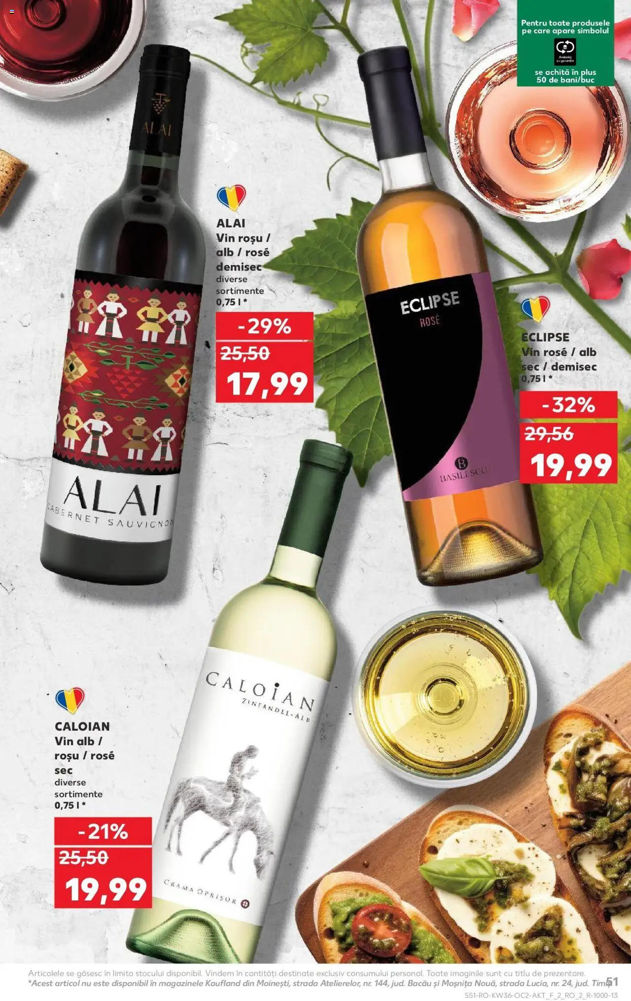 Noul catalog Kaufland – valabil de la 03.09.2025 | Pagină: 51 | Produse: Vin