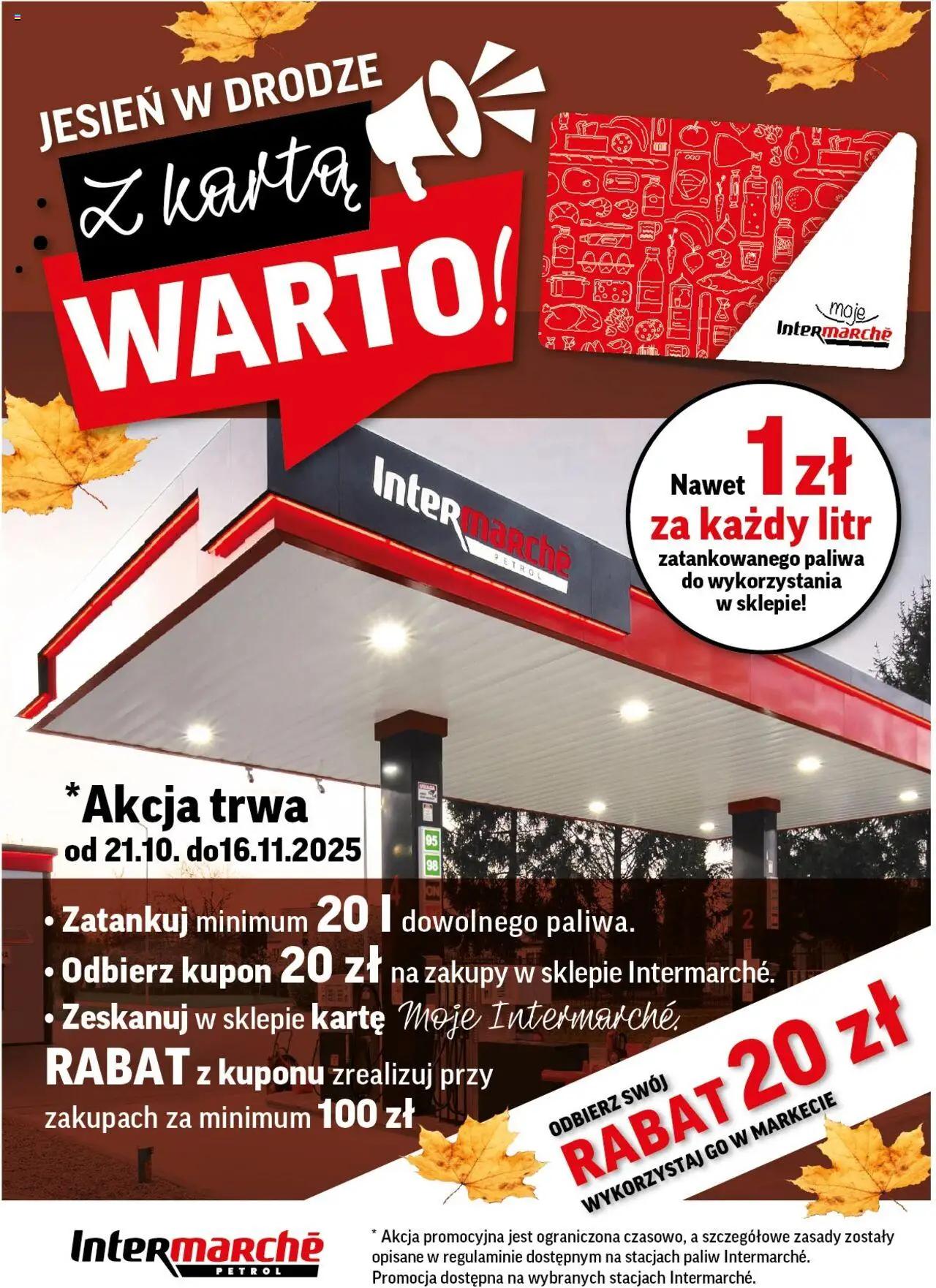 Intermarche Konkurs - Jesień w drodze. Z kartą warto! od 21.10.2025 | Strona: 1 | Produkty: Karta