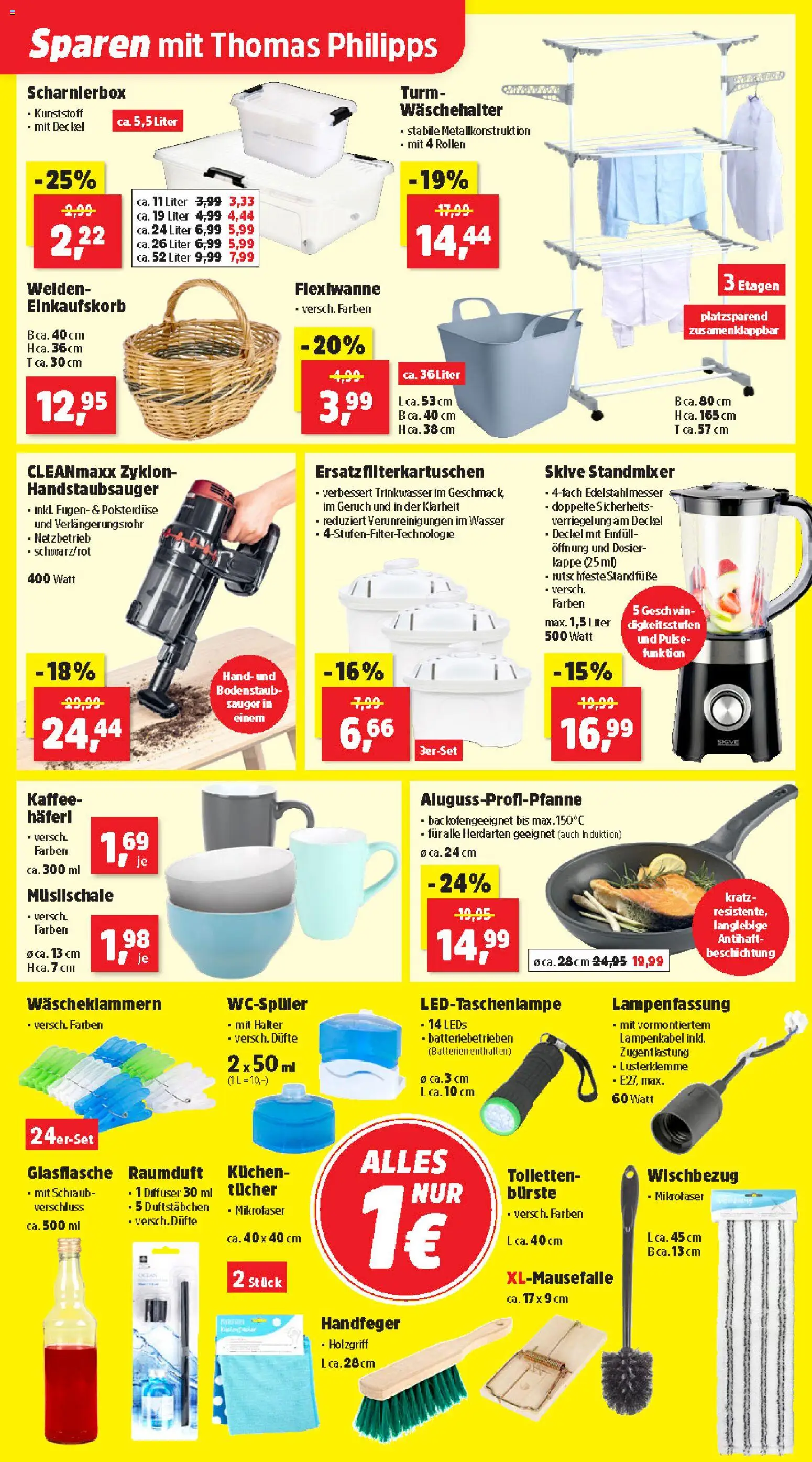 Thomas Philipps Flugblatt gültig ab 02.02.2026 | Seite: 7 | Produkte: Wasser, Kappe, Bürste, Kaffee