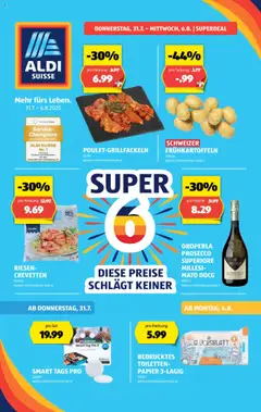 Vorschau von dem Prospekt - Aldi Aktionen ab 31.07.2025