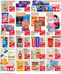 KUCHEN-MEISTER Croissants, zum Aufbacken je 300-g-Packg. - gültig ab dem 28.08.2025 | Seite: 15 | Produkte: Kolln, Milka, Zucker, Flocken