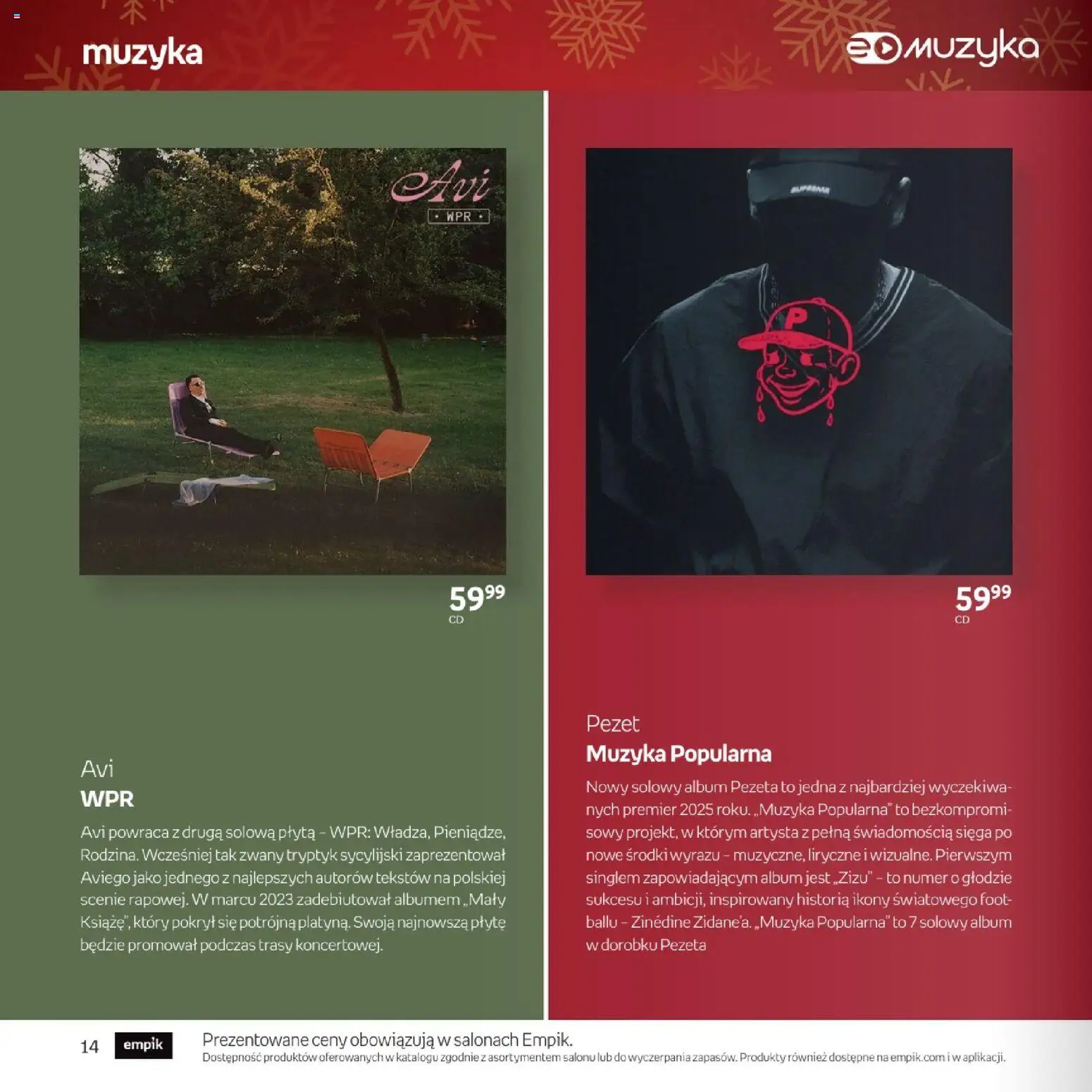 Empik promocje - Xmas Muzyka od 26.11.2025 | Strona: 14