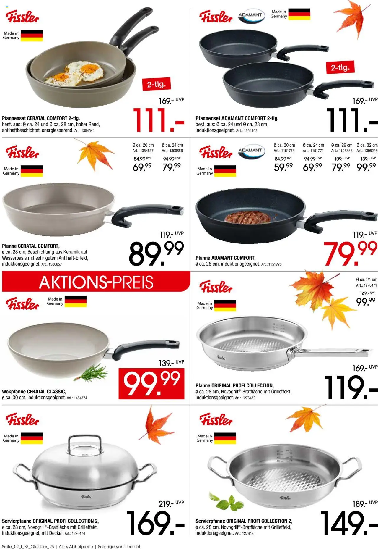 Zurbrüggen  Fissler Marken-Spezial – gültig ab 01.10.2025 | Seite: 2