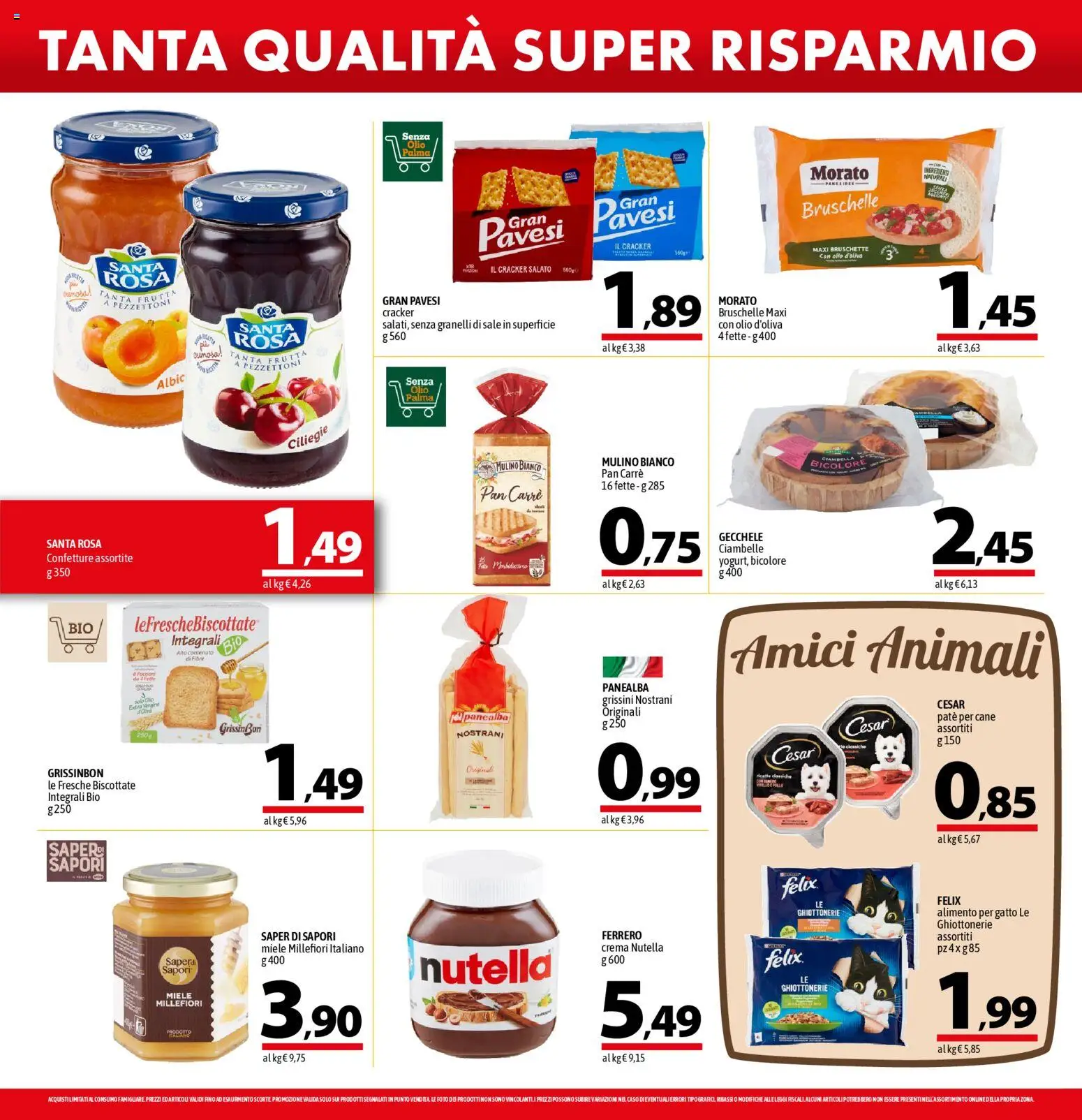 Volantino A&O del 13.11.2025 | Pagina: 10 | Prodotti: Crema, Ciambelle, Frutta, Miele