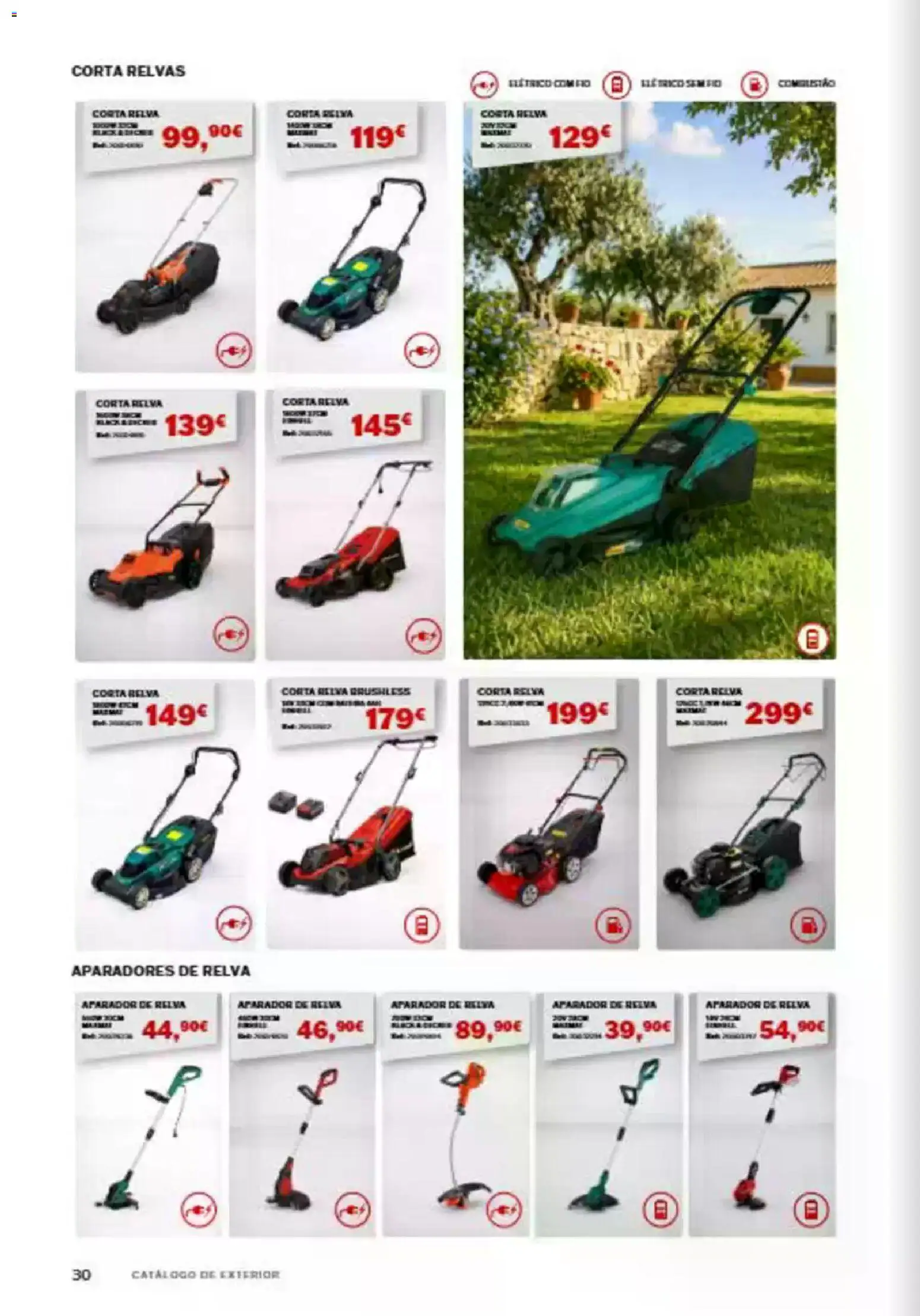 Maxmat folheto │ válido de 23.04.2026 | Página: 30 | Produtos: Aparador de relva, Aparador