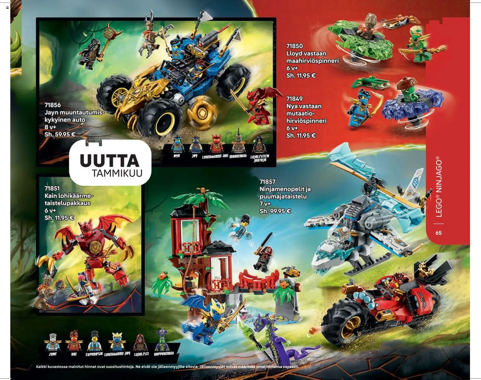 LEGO tarjoukset – voimassa 01.01.2026 alkaen | Sivu: 65