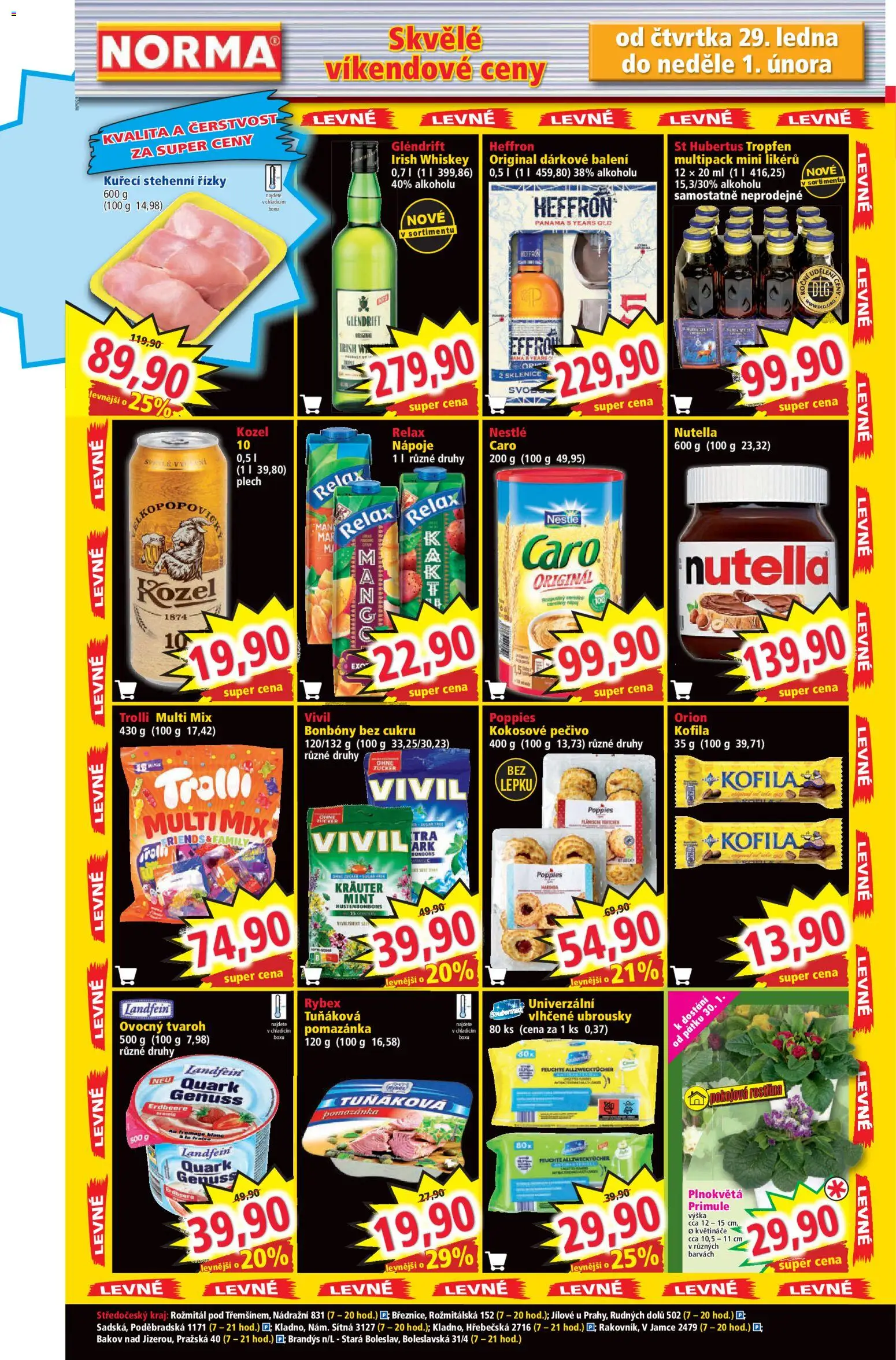 Norma leták od 26.01.2026 | Strana: 7 | Produkty: Heffron, Tvaroh, Kozel, Kofila
