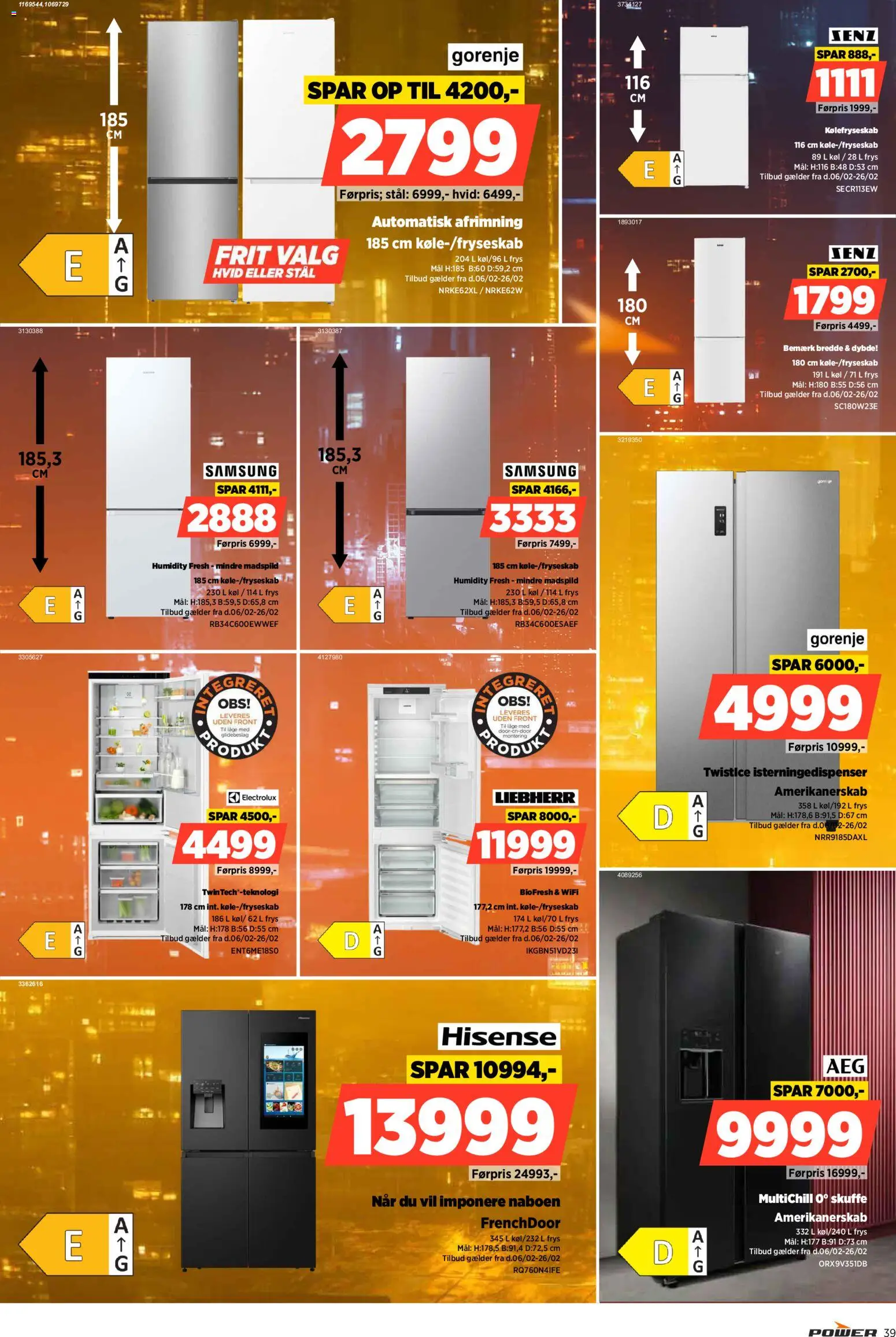 Power tilbudsavis – gyldig fra 06.02.2026 | Side: 39
