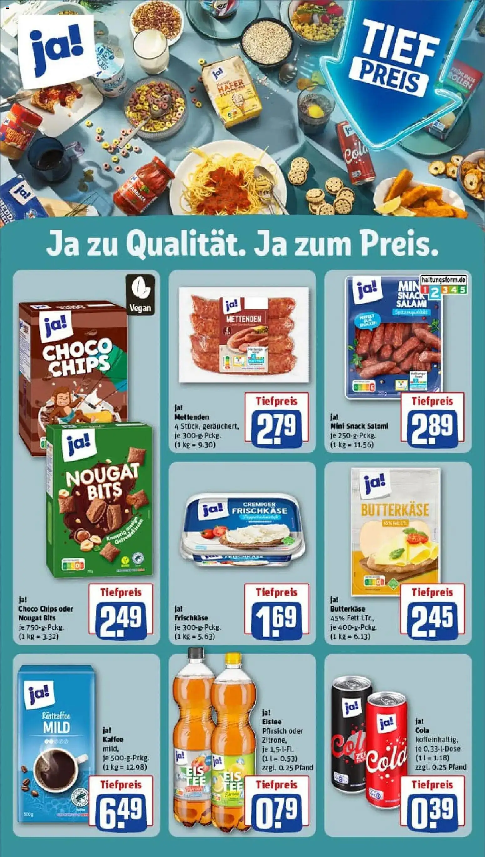 Rewe prospekt Salzgitter/Fredenberg	 – gültig ab 11.01.2026 | Seite: 18 | Produkte: Cola, Kaffee, Salami, Chips