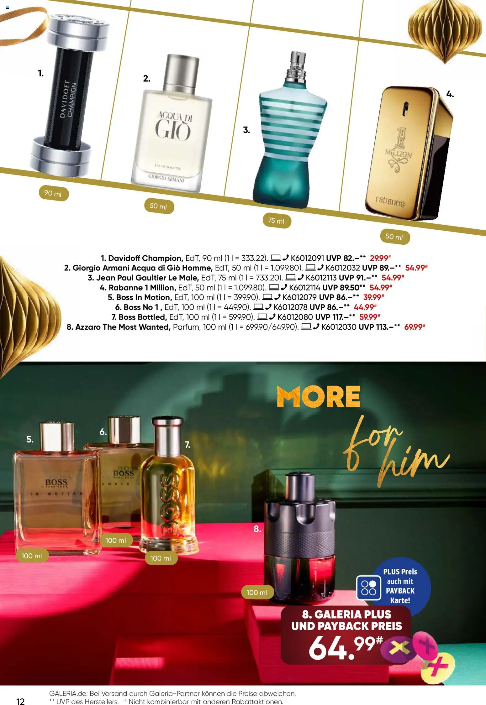 Galeria Karstadt Kaufhof Prospekt 	 – gültig ab 17.12.2025 | Seite: 12