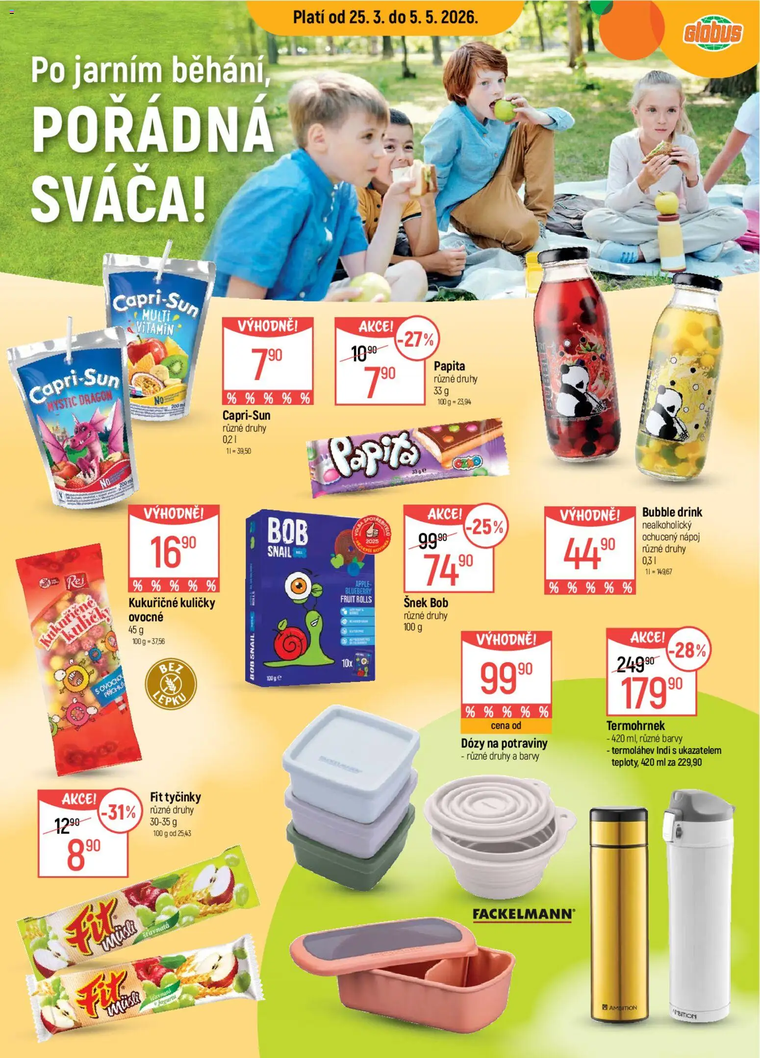 Globus leták od 25.03.2026 💥 Nenechte si ujít TOP nabídky! ⭐ | Ceská republika