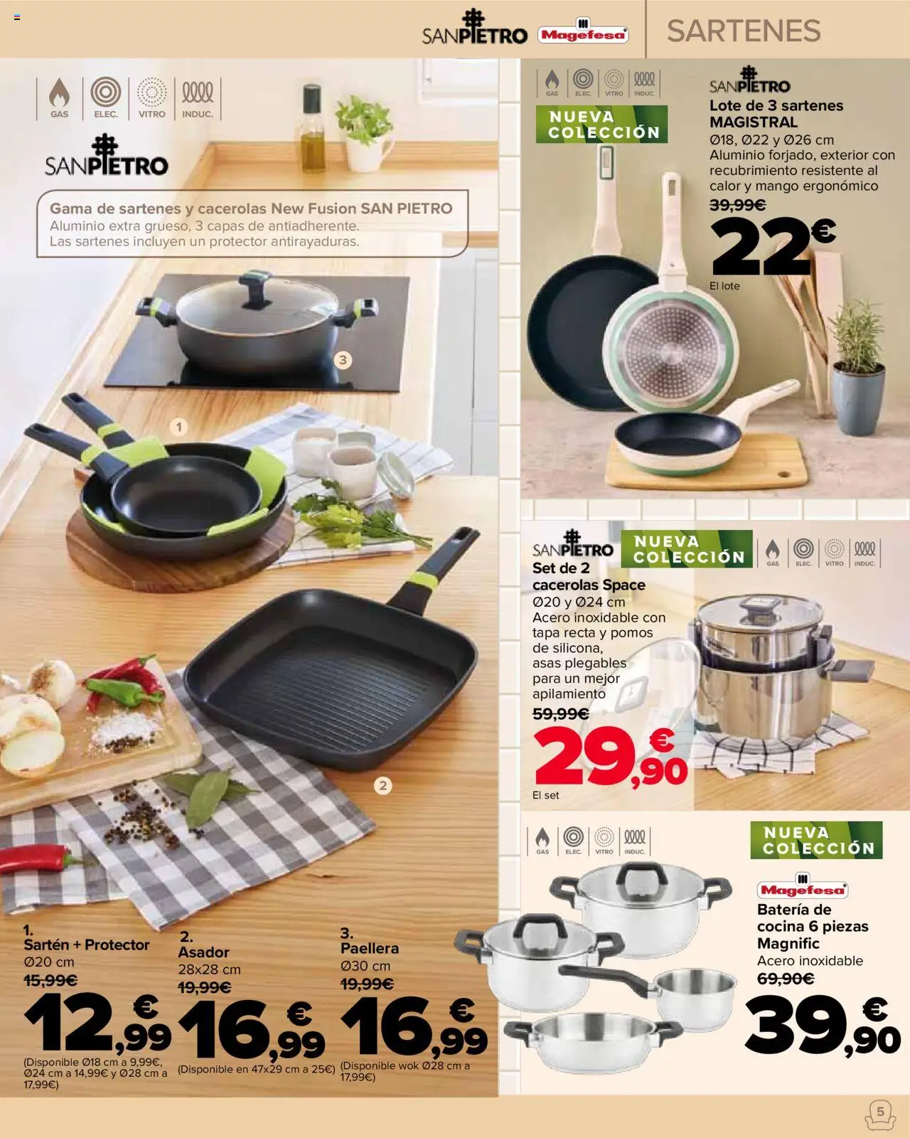 Carrefour folleto │ válido desde el 23.09.2025 | Página: 5 | Productos: Cocina, Ρούτερ, Batería