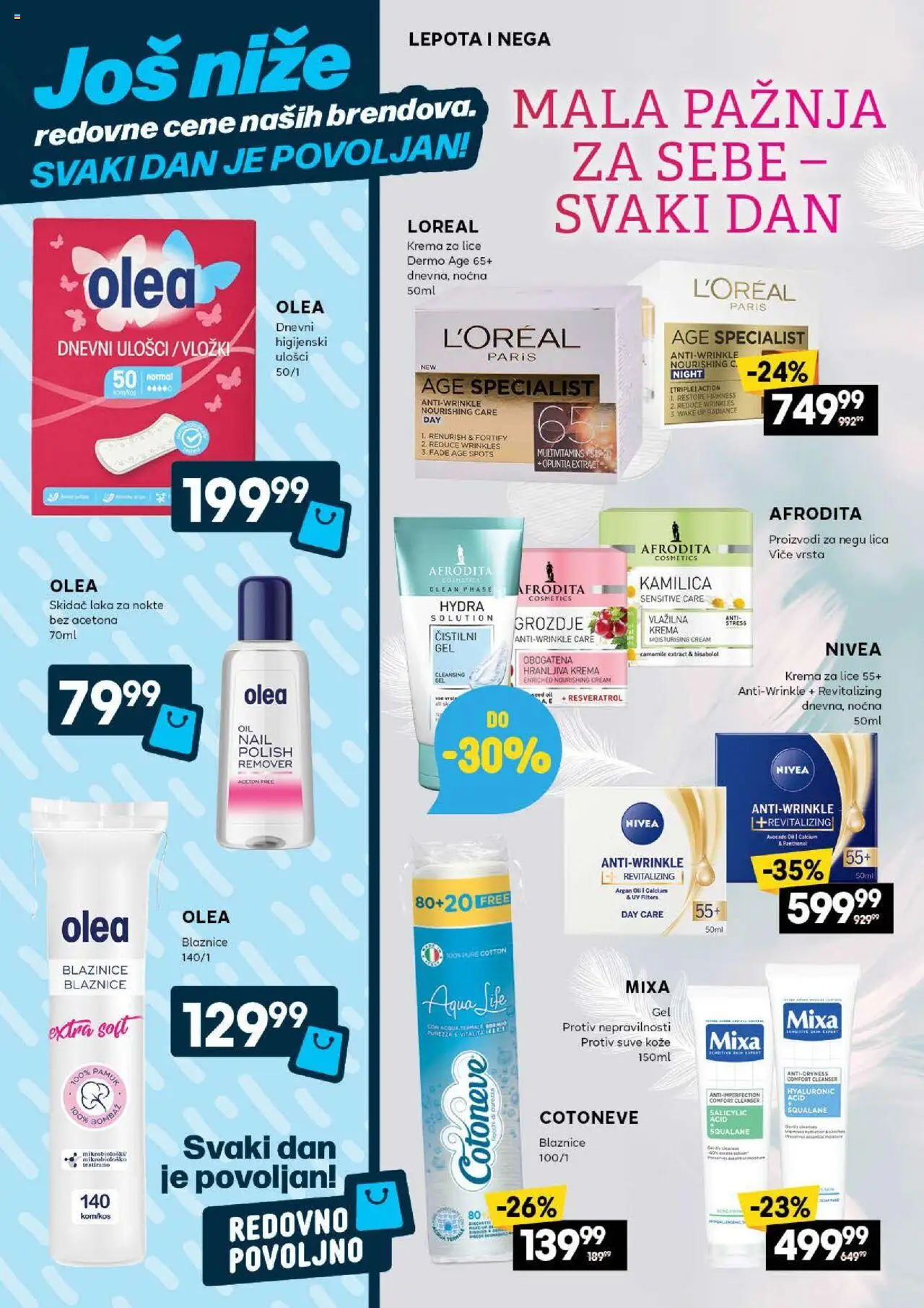 Idea katalog - važi od 07.08.2025 | Strana: 16 | Proizvode: Mixa, Nivea, Krema
