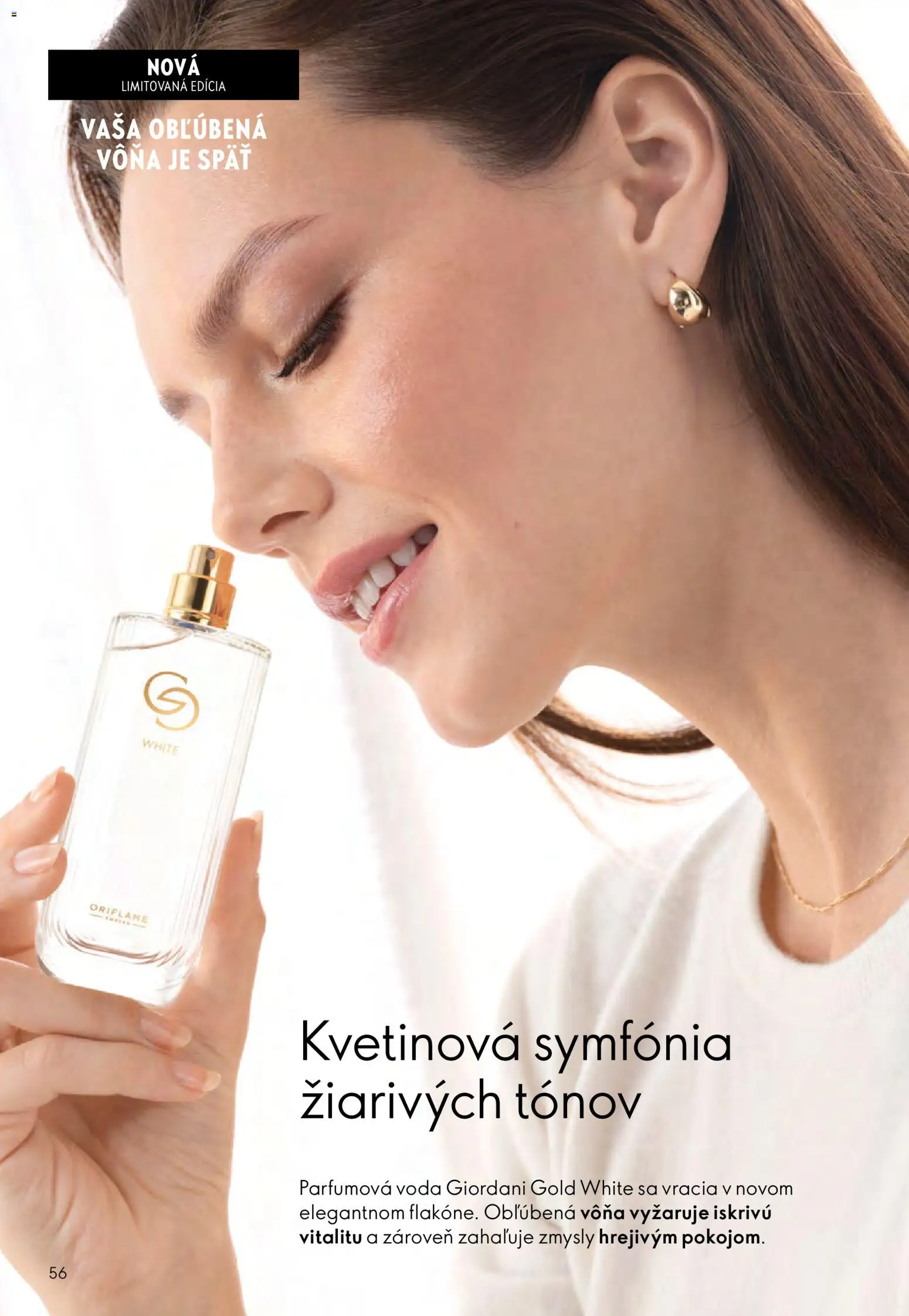 Nové Oriflame akcie – leták je platný od 24.12.2025 | Strana: 56 | Produkty: Voda