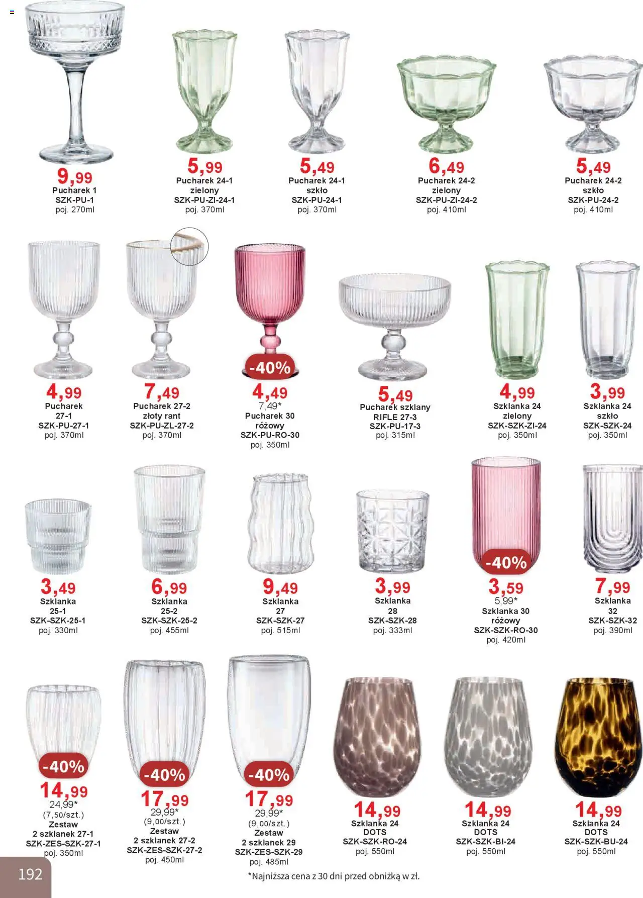 Bodzio Katalog od 01.10.2025 | Strona: 192 | Produkty: Szklanka