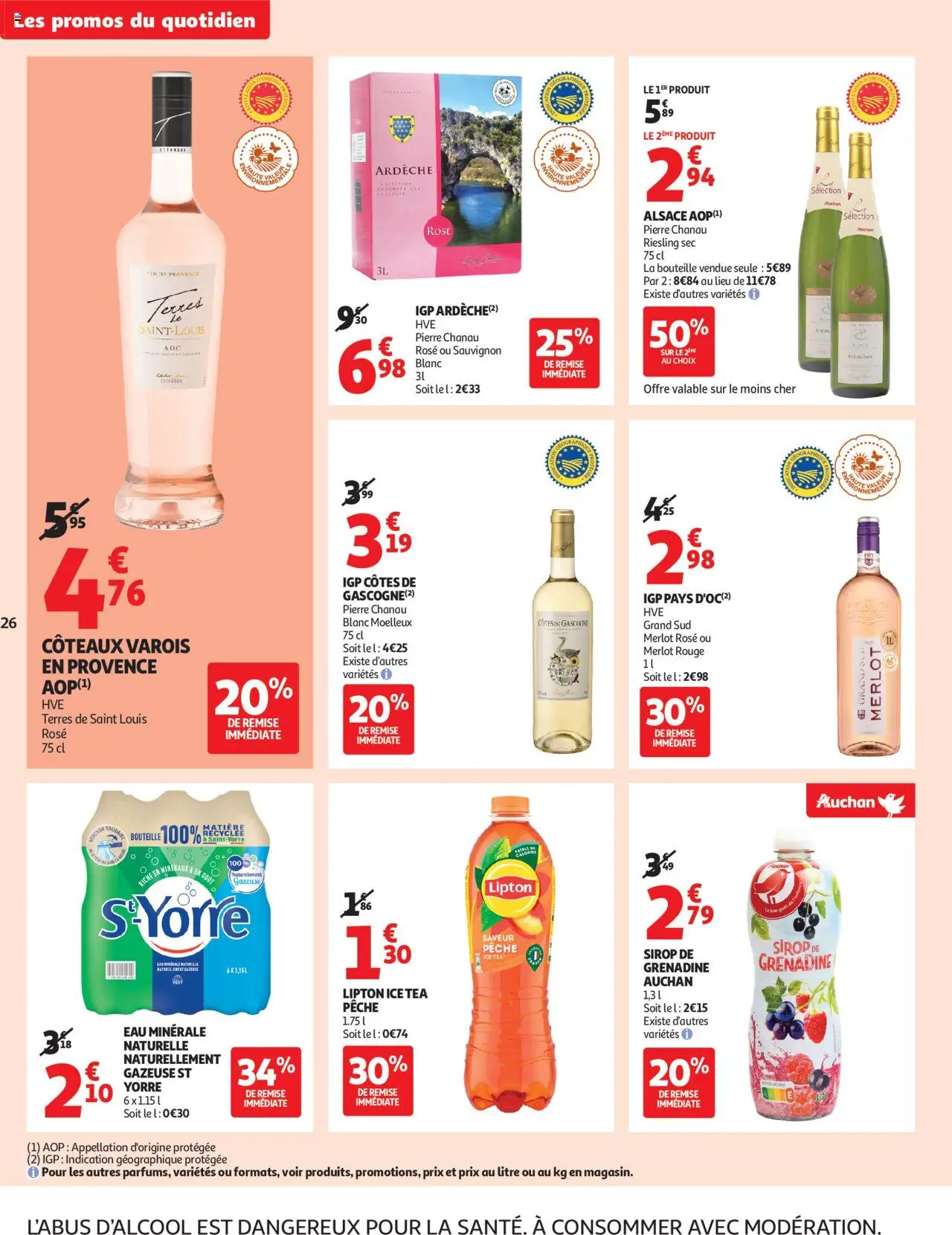  | Page: 26 | Produits: Eau minérale, Pêche, Eau minérale naturelle