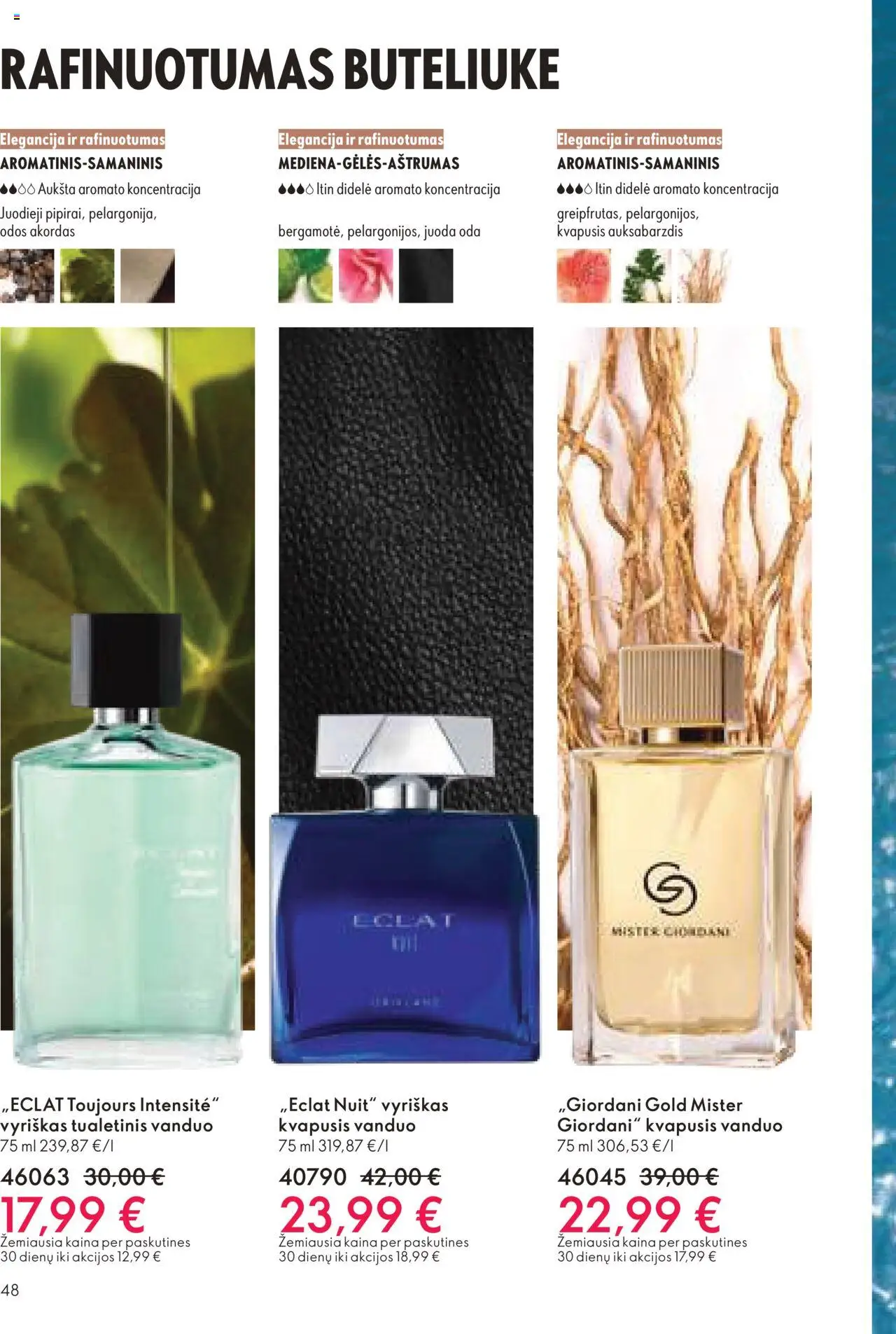Oriflame - Katalogas 12 2025│galioja nuo 24.08.2025 | Puslapis: 48 | Prekių: Kvapusis vanduo, Tualetinis vanduo