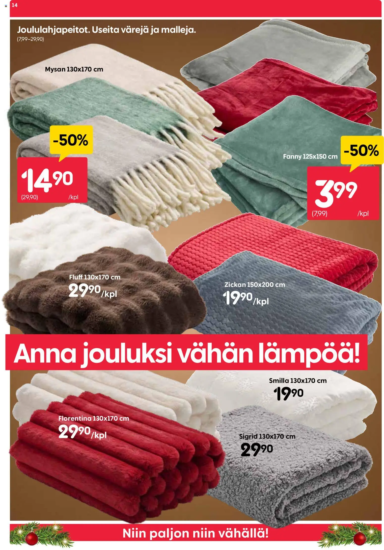 Rusta tarjoukset – voimassa 15.12.2025 alkaen | Sivu: 14