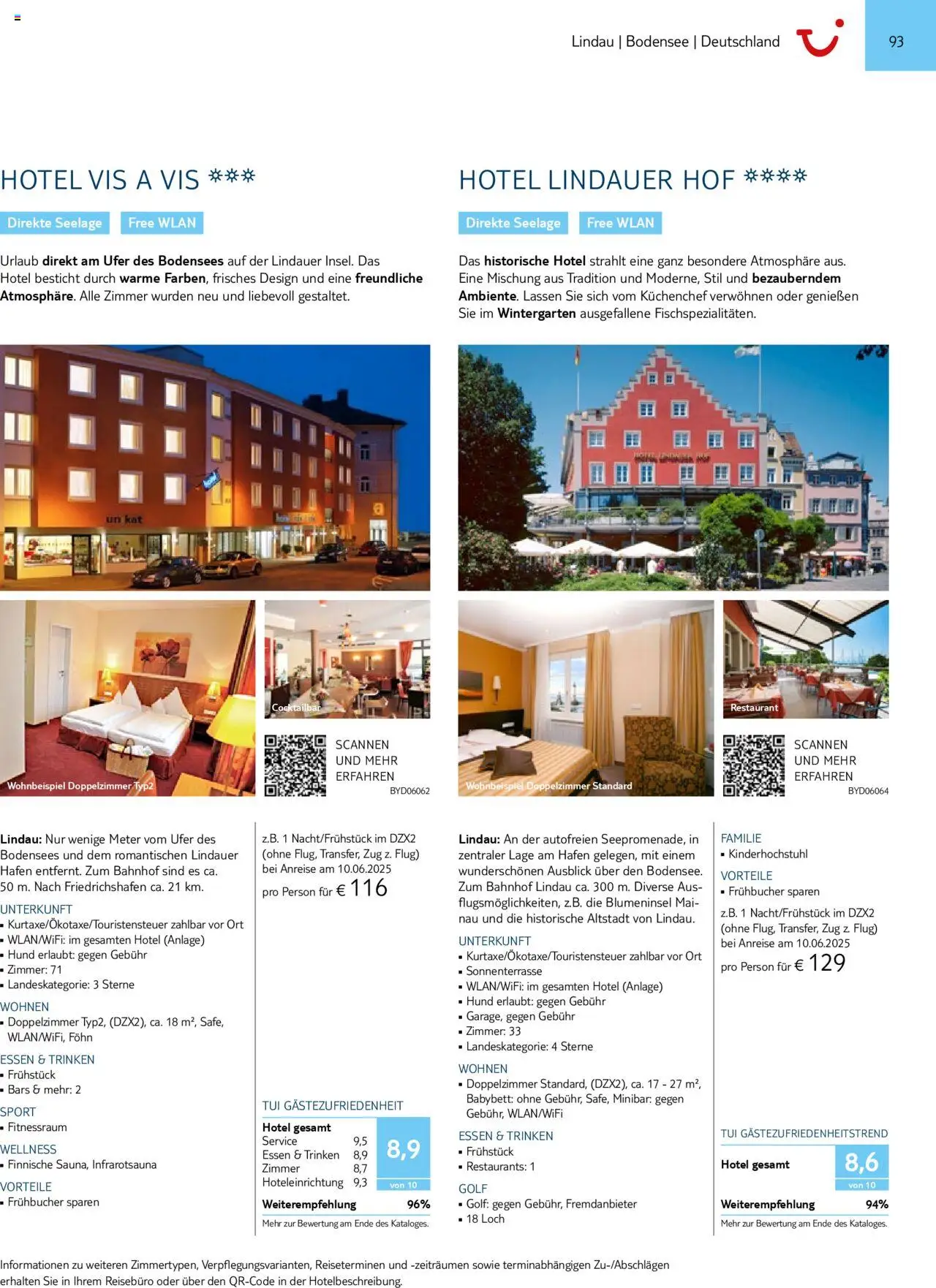 Aida - Urlaub mit eigener Anreise 2025/26 – gültig ab 01.11.2024 | Seite: 93 | Produkte: Babybett, Föhn